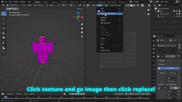 How to make GFX Roblox | (Blender) смотреть онлайн