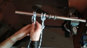 Узлы туристические 9. Как завязать узел Стремя?