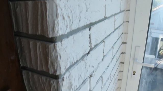 Имитация кирпичной стены своими руками! Это очень просто! How to make a brick wall