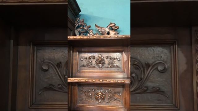 Антикварный буфет в охотничьем стиле смотреть онлайн