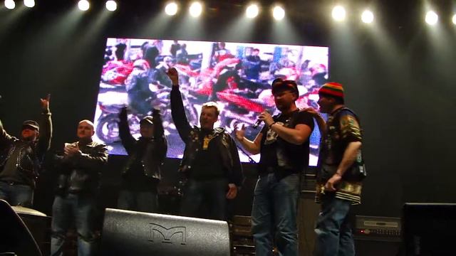 Видео с юблея байкерского клуба Чёрные ножи 2 смотреть онлайн