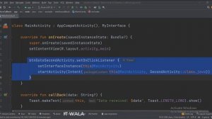 ANDROID - INTERFACE CALLBACK || TUTORIAL IN KOTLIN