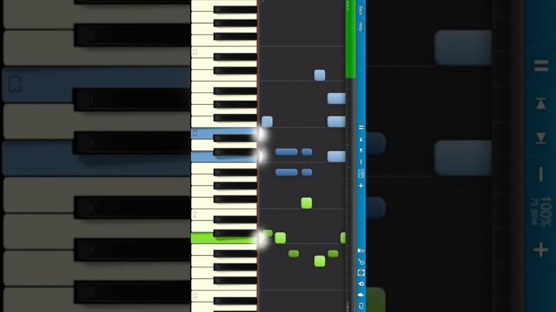 Серега - Черный бумер - Как играть на пианино #shorts #pianotutorial #synthesia