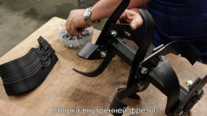 Champion DC1163E: сборка и установка фрез