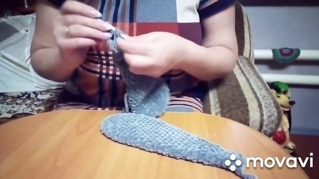 #РукоделиеотГалины Вяжем зайчика с большими ушами