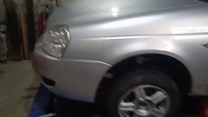 Приора рихтовка и замена ладжерона