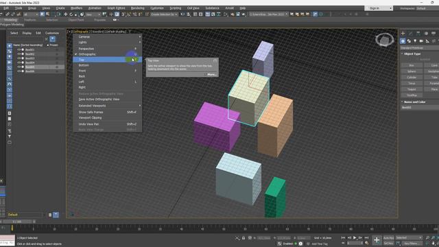 основи 3ds max, навігація, панелі, створення найпростіших об'єктів смотреть онлайн