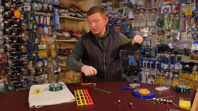 Маховая удочка . Оснастка.