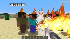 MINECRAFT FLAMETHROWER VS GTA 5 FLAMETHROWER - WHICH IS BEST?