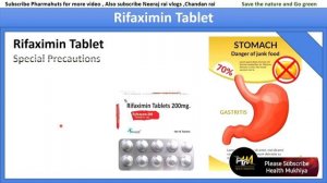 Rifaximin tablet | Rcifax tablet, Uses & side effects | medicine for Stomach and intestine disease