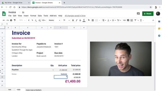 Clean & Professional Invoice Template (for FREE) смотреть онлайн