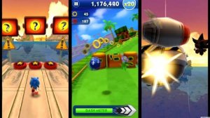 Sonic Dash (iOS) - Sonic vs. Classic Sonic vs. Shadow