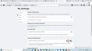 Fix roblox the experience is unavailable due to account restrictions settings