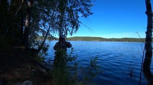 Рыбалка возле дома.Ищем окуней.