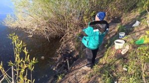Открытие сезона 2023г"Воронеж"Водосброс.Ловим карася.
