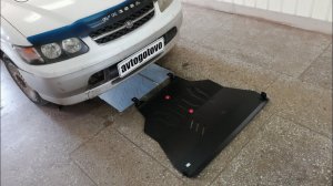 Nissan R'nessa 2wd. Защита двигателя и кпп