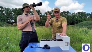 Прицел Discoveryopt ED 5-25x56 SFIR FFP и карабин ORSIS-120 Hunter 308 win / Тестируем на 100м.