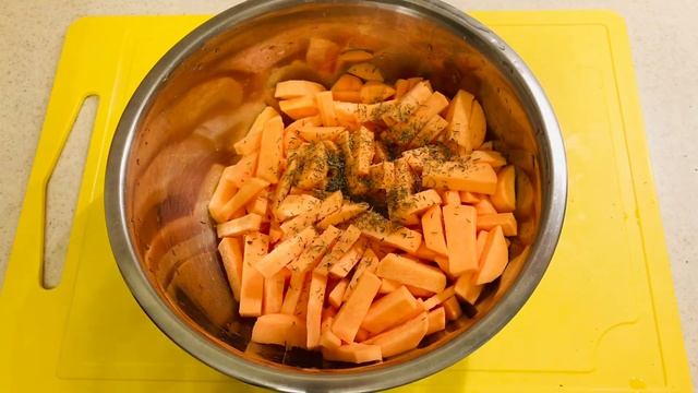 Рецепт жареного батата с соусом - пробовали? смотреть онлайн