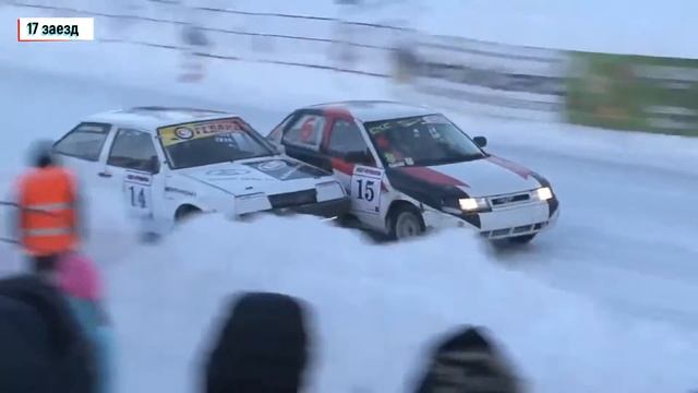 Автогонки. Новокузнецк 2021. Заезд 17 Вильчинский, Пузаков, Болдырев, Белобородов
