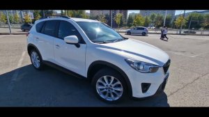 Mazda CX 5 - очистили кузов от грязи и вкраплений, сделали полировку и нанесли 2 слоя керамики