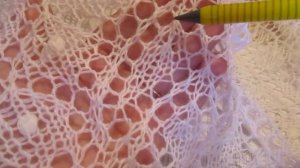 Как читать схему шали