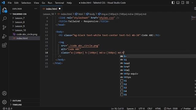 Tailwind CSS Bangla #10 Tutorial Mobile First Responsive design in Tailwind CSS