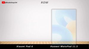 Xiaomi Pad 6 vs Huawei Matepad 11.5