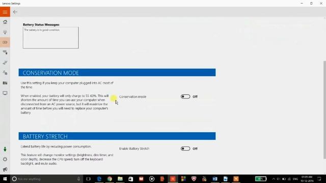 Lenovo Battery Gauge, power saving mode смотреть онлайн