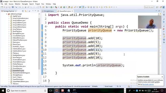 102.PriorityQueue||Collections||CoreJava||Manohar Papasani смотреть онлайн