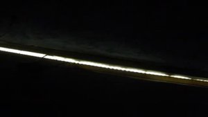 Монтаж светодиодной ленты в плинтус (взлетная полоса от спальни до туалета :D))))