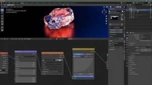 Материал льда в blender 3d (blender уроки)