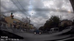 Видеорегистратор 70mai Dash Cam A400 + Rear Cam RC09. Сумеречная съемка задней камерой