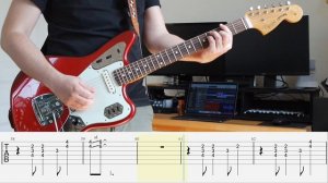 The Cure - Fire in Cairo (guitar cover with tab)