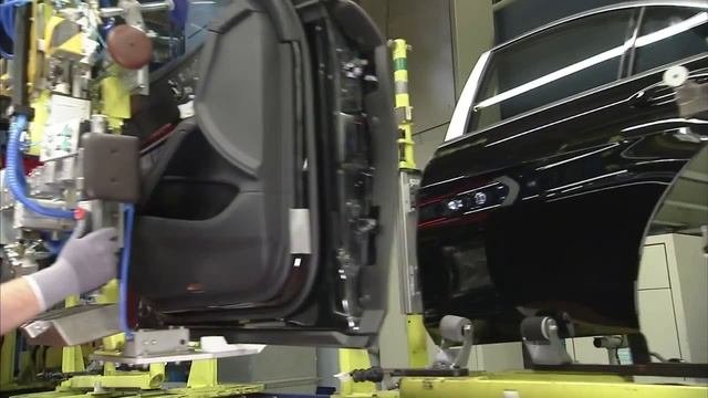 Как производят Mercedes Benz S Class W222 часть 2