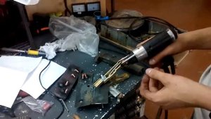 Аппарат конденсаторной сварки.