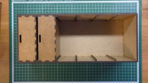 Как сделать органайзер с выдвижными ящиками из МДФ #органайзер  #desktoporganizer