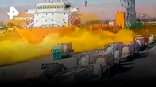 До 10 человек выросло число погибших из-за утечки газа в иорданском порту Акаба / РЕН Новости