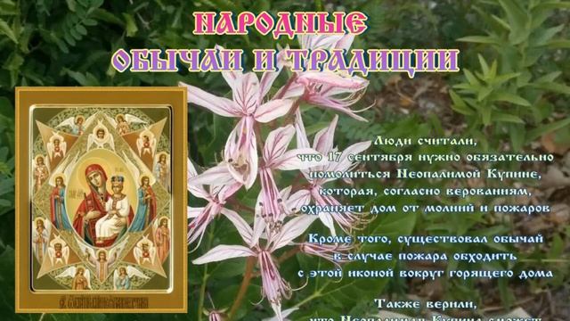Богородица Неопалимая Купина #православие #народныйпраздник #житиясвятых