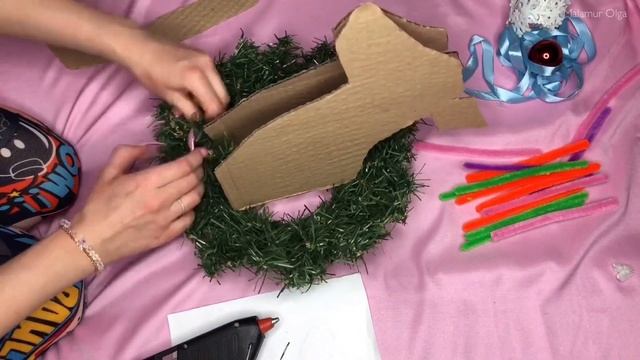 ПОДЕЛКА В ДЕТСКИЙ САД ?? / первое место за поделку в Детский сад / лучшая новогодняя поделка
