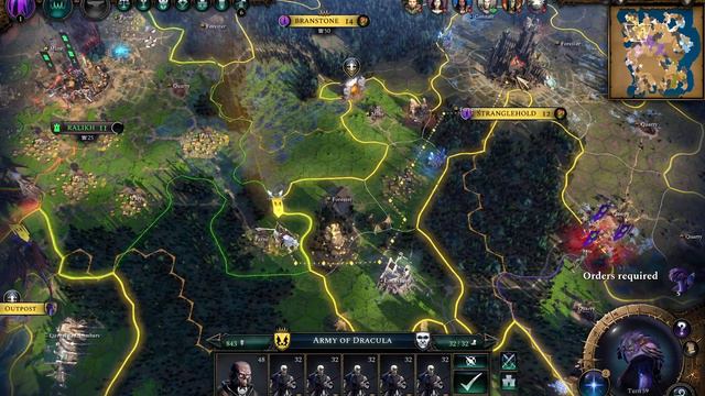 S4E25. Age of Wonders 4. Брутал. XL карта. Вечные спальные покои смотреть онлайн