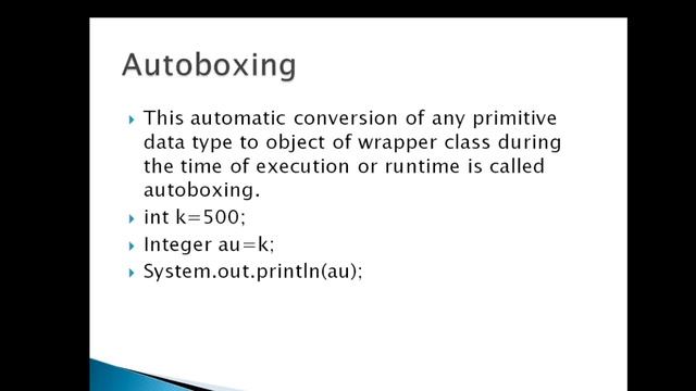 Library classes in java explain part 2