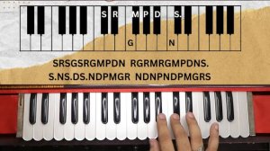 One Of The Best Exercise For Fast Fingers On Harmonium - Alankar No #39