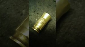 Рюмка из гильзы