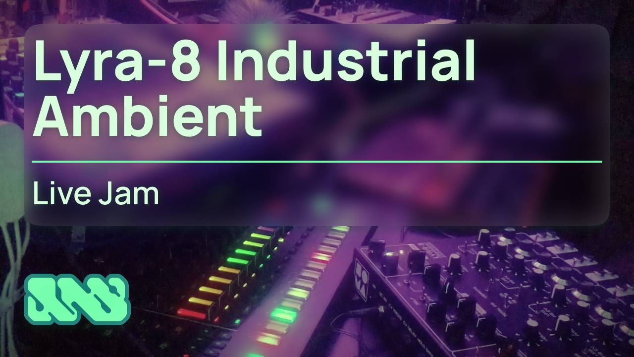 LYRA-8  Industrial эмбиент. TR-8s Crave Monologue