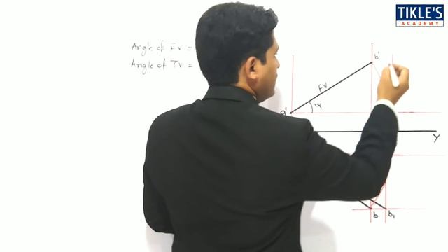 PROJECTION OF STRAIGHT LINE IN ENGINEERING DRAWING IN HINDI (PART-2) @TIKLESACADEMYOFMATHS смотреть онлайн