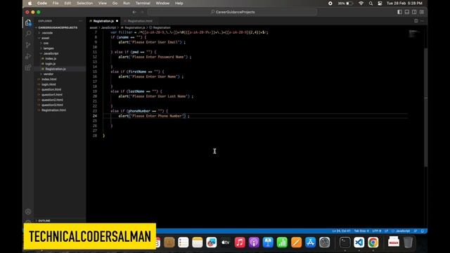 Social Media SingUp Form Using html css javaScript