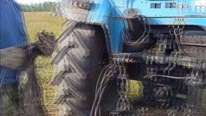 Как перевести жатку валковую прицепную ЖВП 9.1 из транспортного в рабочее положение за ПЯТЬ МИНУТ!