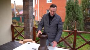 Выход вентиляции канализационный VIOTTO фановая труба канализации для вентиляции в частном доме