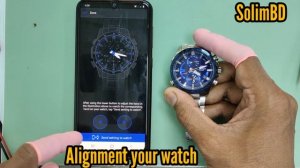 Casio Edifice EQB-900 Bluetooth Connected Time Setting And Adjusting Home Positions Tutorial