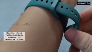 Xiaomi Mi Band 7 Pro - How To Change Strap | Remove | GPS NFC Smartband | Global International Smar